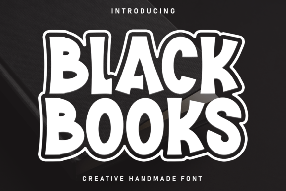 Black Books Font: A Display Typeface That Feels Human