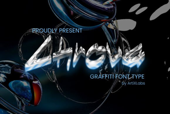 Chrova: A Cyber-Tech Display Font for Editorial Impact
