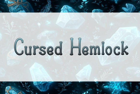 Cursed Hemlock: A Display Font That Breathes Life Into Editorial Moments