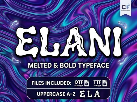 Elani: A Display Font That Makes Your Brand Instantly Memorable