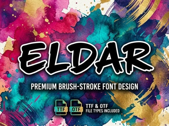 Eldar: A Display Font That Commands Attention