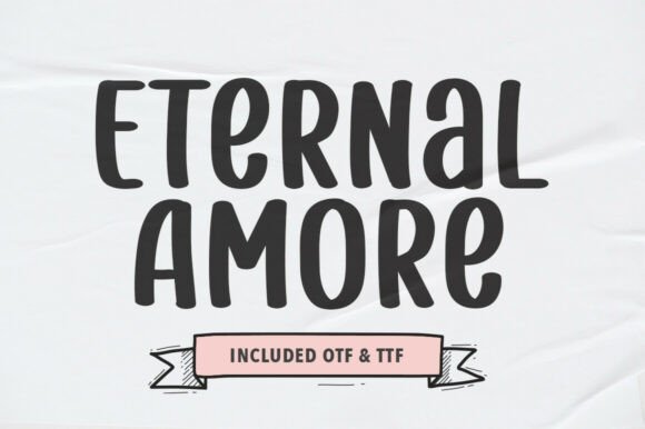 Eternal Amore: A Thoughtful Display Typeface for Editorial Warmth