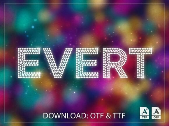 Evert: A Bold Display Font for Digital Brand Impact