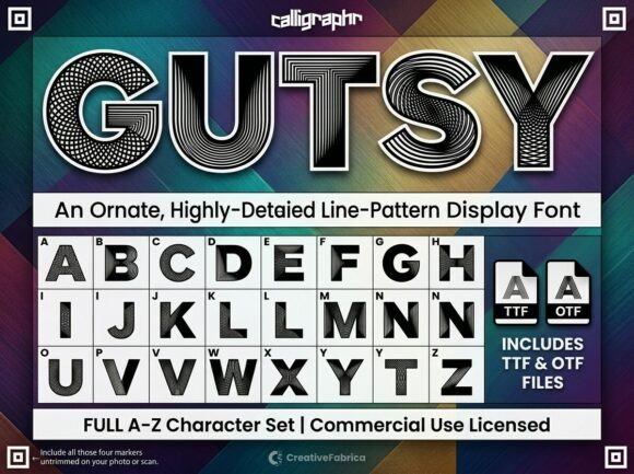 Gutsy: A Display Font That Commands Attention