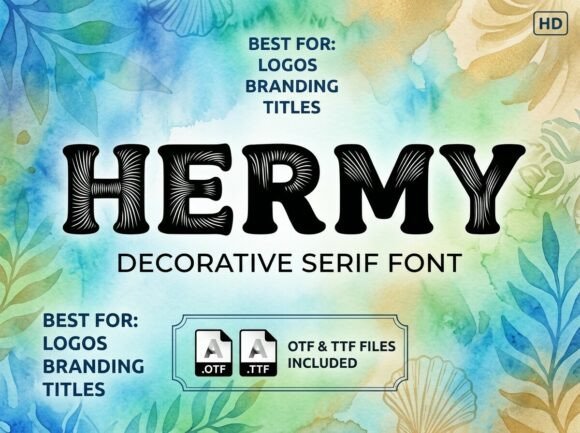 Hermy: A Display Font That Commands Attention