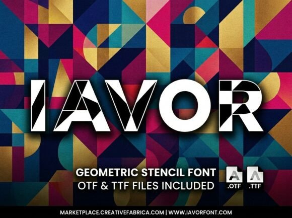 Iavor: A Bold Display Font for Digital Brand Impact