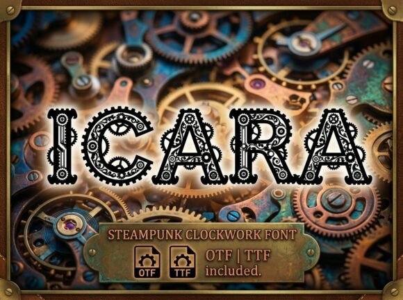 Icara: A Display Font That Makes Your Brand Instantly Memorable
