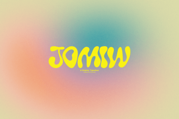 Jomiw: A Hypnotic Display Typeface for Bold Brand Moments
