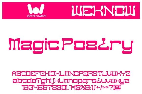Magic Poetry: A Display Font That Elevates Campaign Headlines