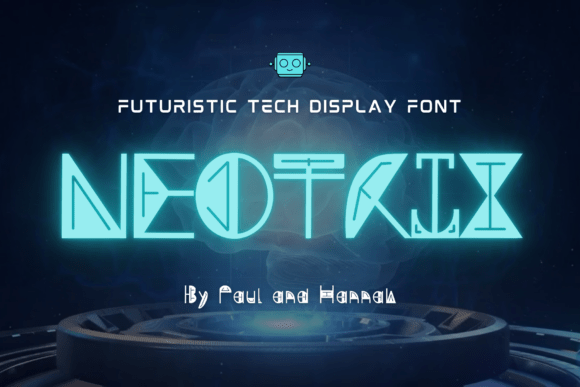 Neotrix: A Futuristic Display Font for Editorial Impact