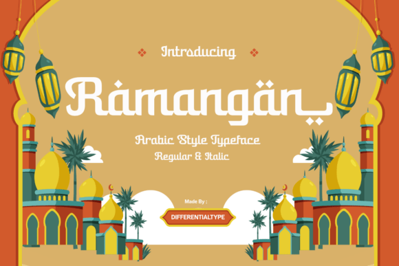 Ramangan: A Display Font That Elevates Your Brand With Quiet Confidence
