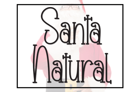 Santa Natural: A Thoughtful Display Font for Modern Web Design