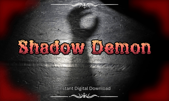 Shadow Demon Font: Editorial Horror Typography Done Right