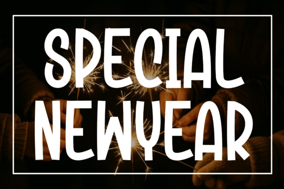 Special Newyear: A Premium Display Font for Scroll-Stopping Brand Moments