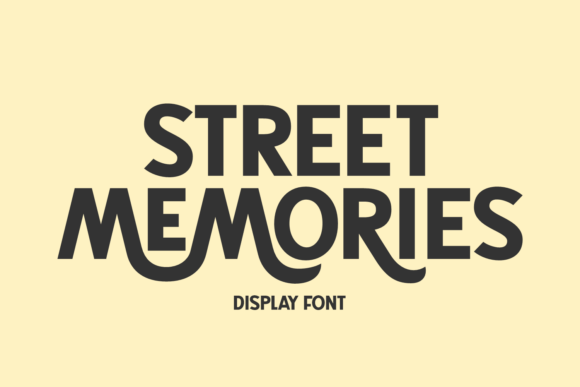 Street Memories Font: Editorial Energy for Covers, Headers & Brand Voice