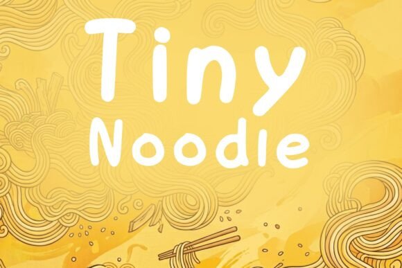 Tiny Noodle: A Playful Display Font That Delights in Digital Spaces